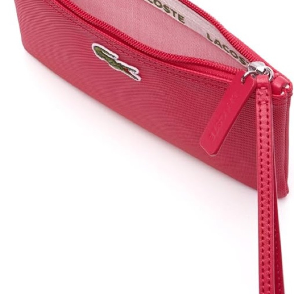 Lacoste Women's NF0390PO Wristlet Handbag EUC - Picture 4 of 12